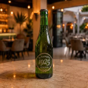 Authentic Alambra 1925 at Toranj Persian Restaurant Marbella Spain