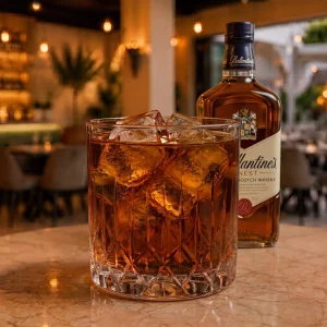 Authentic Ballantine's at Toranj Persian Restaurant Marbella Spain
