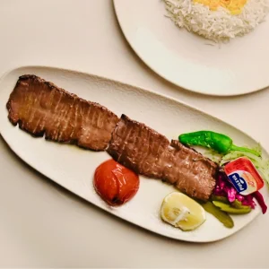 Authentic Barg (No Rice) at Toranj Persian Restaurant Marbella Spain