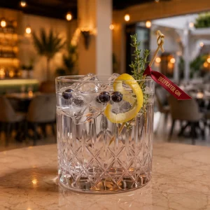 Authentic Beefeater at Toranj Persian Restaurant Marbella Spain