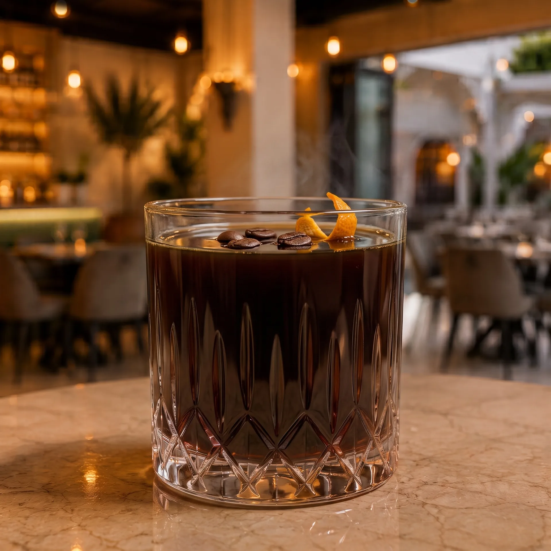 Authentic Cafe at Toranj Persian Restaurant Marbella Spain