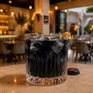 Authentic Coca cola zero at Toranj Persian Restaurant Marbella Spain