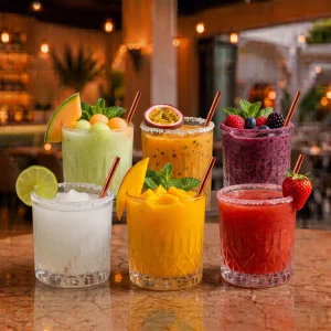 Authentic Daiquiri at Toranj Persian Restaurant Marbella Spain