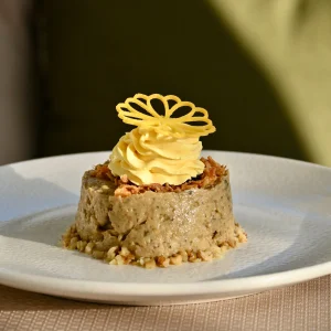 Authentic Kashke bademjan at Toranj Persian Restaurant Marbella Spain