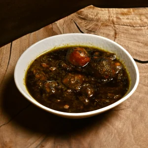 Authentic khoresht Ghormeh sabzi (No Rice) at Toranj Persian Restaurant Marbella Spain