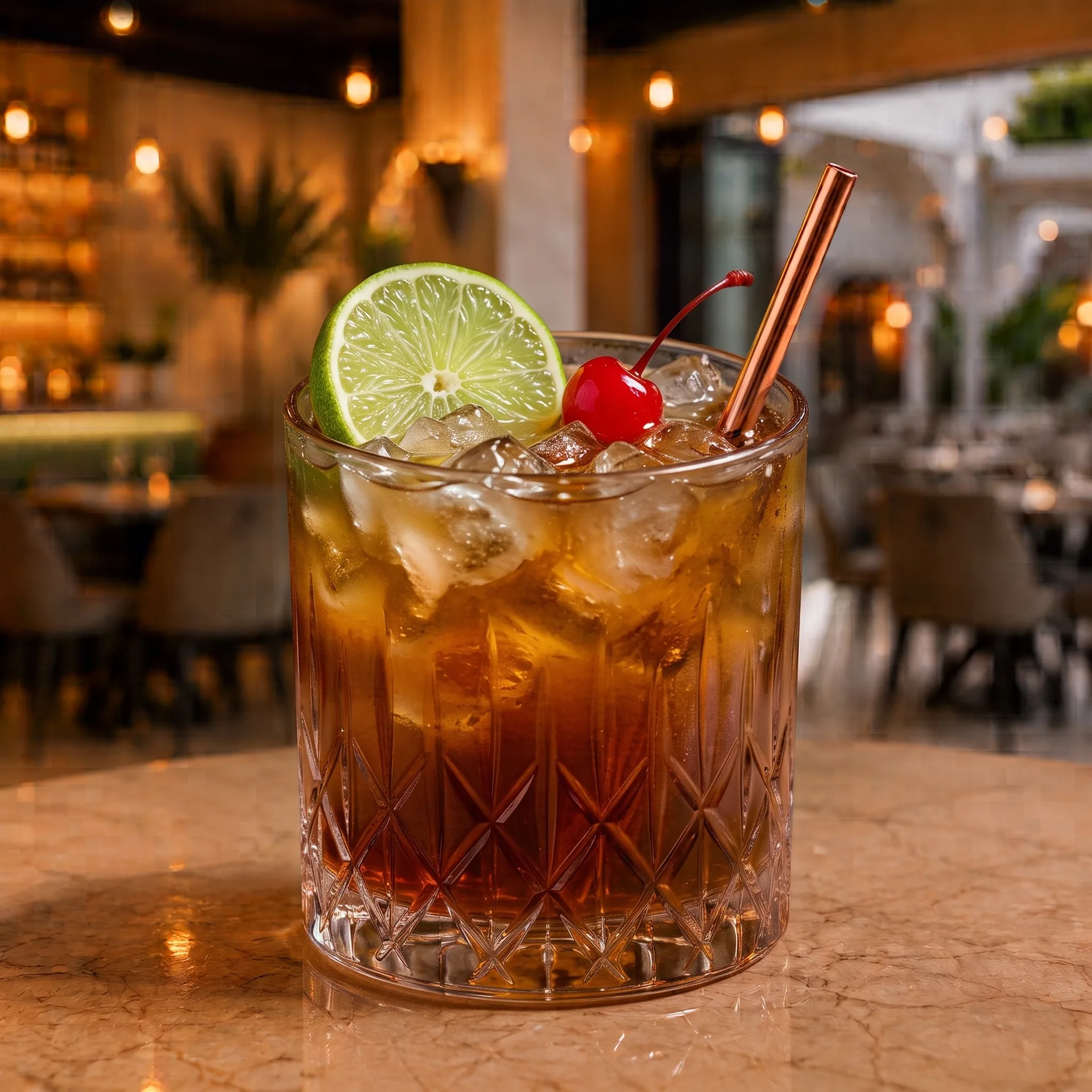 Authentic Long Island at Toranj Persian Restaurant Marbella Spain