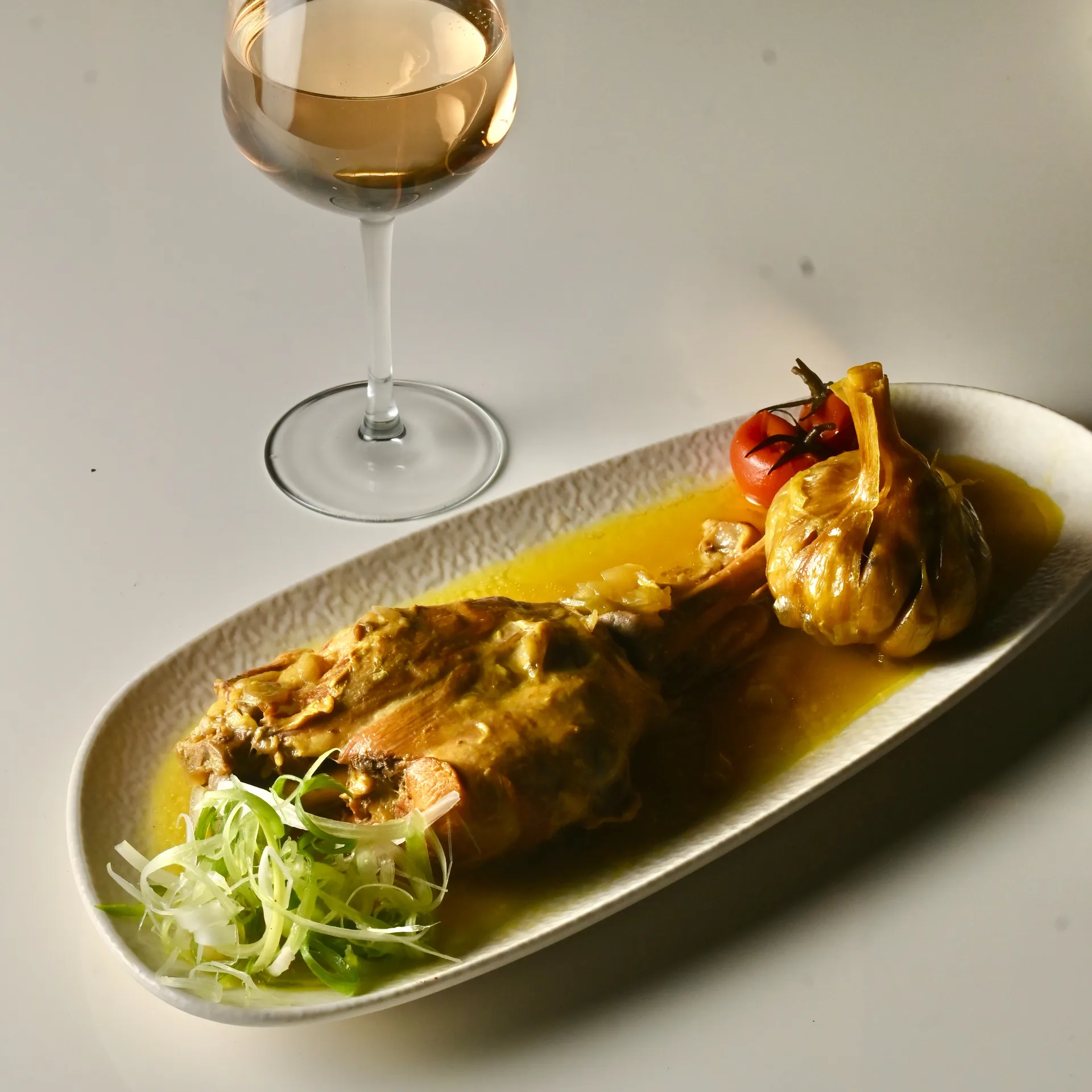 Authentic Mahicheh (No Rice) at Toranj Persian Restaurant Marbella Spain