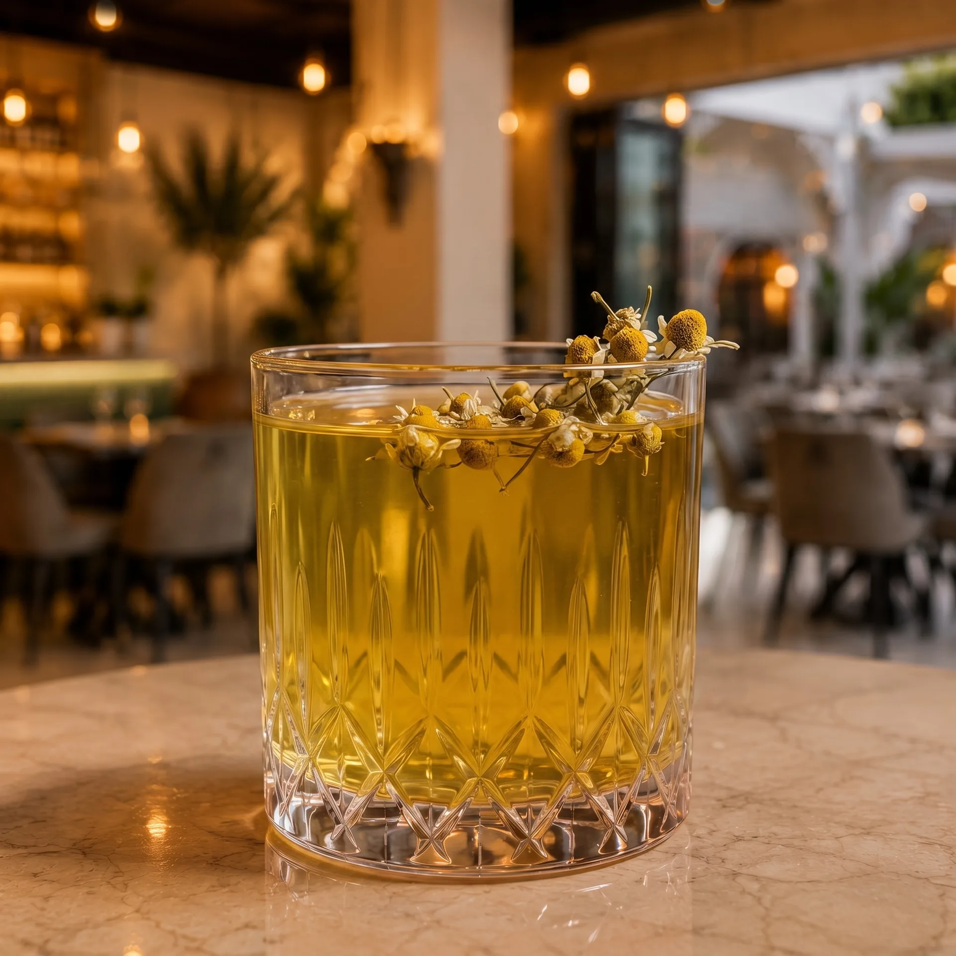 Authentic Manzanilla at Toranj Persian Restaurant Marbella Spain