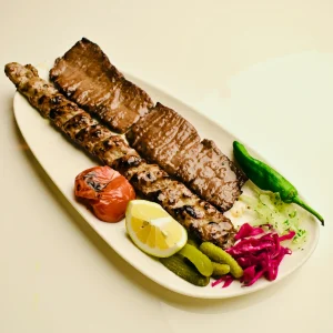 Authentic Soltani (No Rice) at Toranj Persian Restaurant Marbella Spain