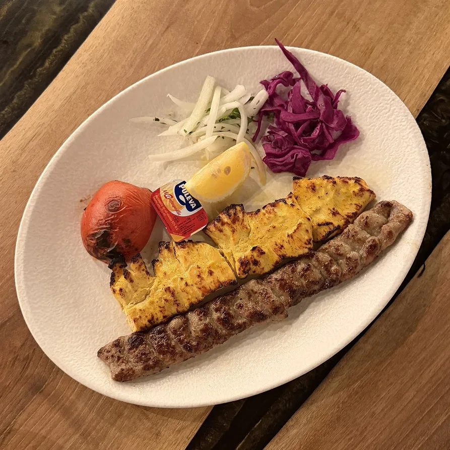 Authentic Vaziri (No Rice) at Toranj Persian Restaurant Marbella Spain